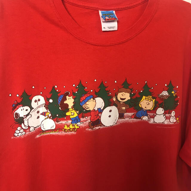 PEANUTS(ピーナッツ)のPEANUTS 半袖Ｔシャツ XL メンズのトップス(Tシャツ/カットソー(半袖/袖なし))の商品写真