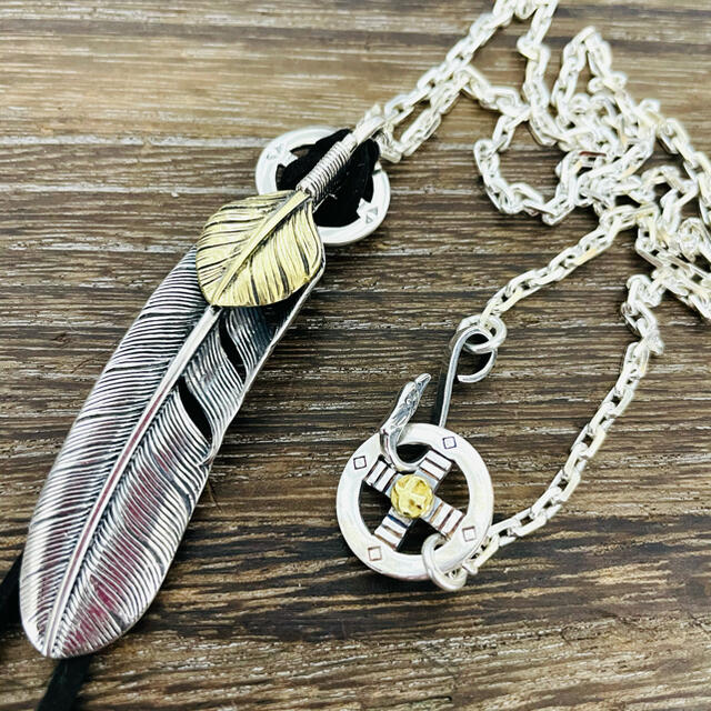 超重厚 silver925 鳥獣 神話 ネックレストップ L145 camping.com