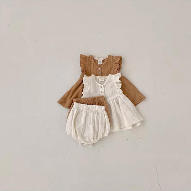 petit main(プティマイン)の韓国子供服　セットアップ キッズ/ベビー/マタニティのキッズ服女の子用(90cm~)(その他)の商品写真