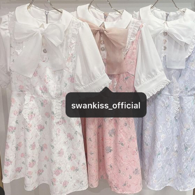 Swankiss - スワンキス♡ TS lacy fleur O/Pの通販 by ゆめ's shop