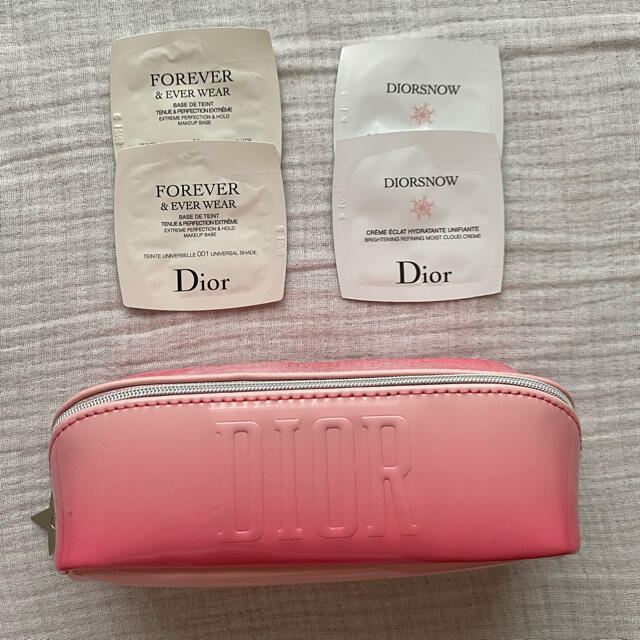 Dior(ディオール)の【ディオール】試供品セット+ポーチ付き レディースのファッション小物(ポーチ)の商品写真