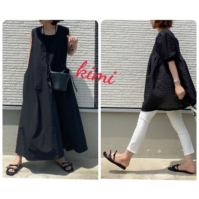 ZARA(ザラ)のZARA　(37)　ダブルリボン　キルティング　フラットサンダル レディースの靴/シューズ(サンダル)の商品写真