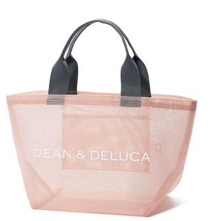 ディーンアンドデルーカ(DEAN & DELUCA)のDEAN & DELUCA　メッシュトートバッグ　スモークピンク Ｓサイズ  (トートバッグ)