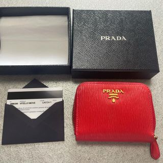 プラダ(PRADA)の【美品】PRADA プラダ 財布　コインケース(コインケース)