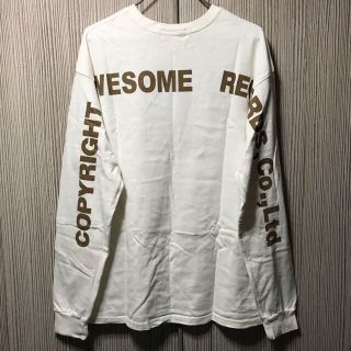 スナイデル(SNIDEL)の美品　SNIDEL ロングtシャツ　トップス　ロゴ　スナイデル(Tシャツ(長袖/七分))