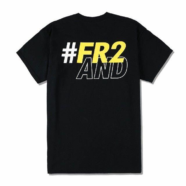 Lサイズ 未使用品W IND AND SEA × #FR2 Tee Black