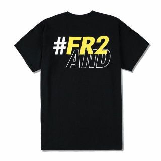 Lサイズ 未使用品W IND AND SEA × #FR2 Tee Black(Tシャツ/カットソー(半袖/袖なし))