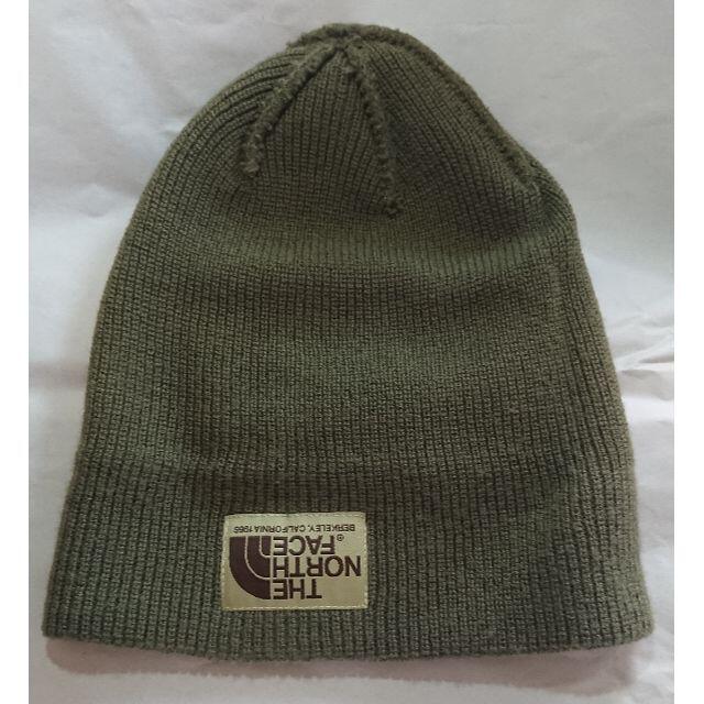 THE NORTH FACE(ザノースフェイス)のノースフェイス　Stitchwork Beanie  ミリタリーオリーブ メンズの帽子(ニット帽/ビーニー)の商品写真