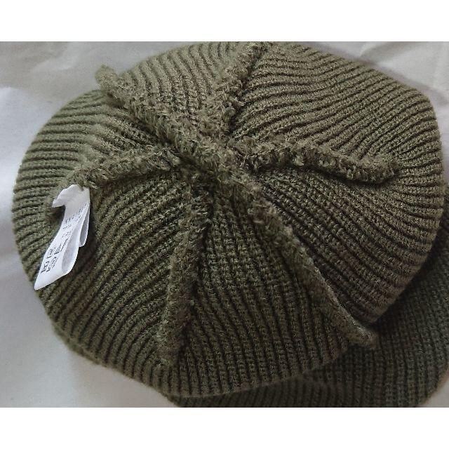 THE NORTH FACE(ザノースフェイス)のノースフェイス　Stitchwork Beanie  ミリタリーオリーブ メンズの帽子(ニット帽/ビーニー)の商品写真