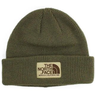 ザノースフェイス(THE NORTH FACE)のノースフェイス　Stitchwork Beanie  ミリタリーオリーブ(ニット帽/ビーニー)