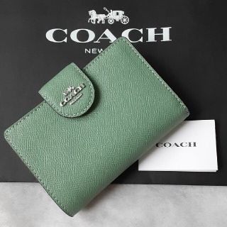 コーチ(COACH)の【新品】コーチ COACH 二つ折り財布  6390(財布)