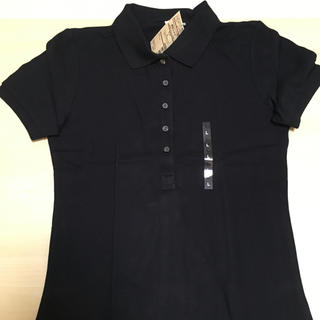 ムジルシリョウヒン(MUJI (無印良品))のMUJI ポロシャツ 黒 半袖(ポロシャツ)