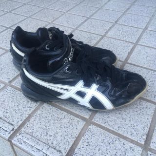 アシックス(asics)の☆中古☆アシックス少年野球スパイク22.5cm(シューズ)