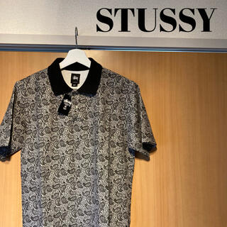 ステューシー(STUSSY)のSTUSSY ステューシー　ポロシャツ　ペイズリー　ストリート　新品タグ付き(ポロシャツ)