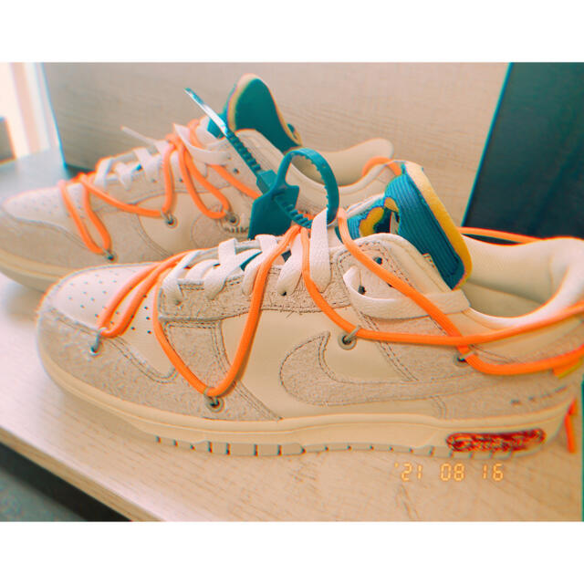 OFF-WHITE(オフホワイト)の✨期間限定✨NIKE ナイキ off-white ダンク LowThe 27cm メンズの靴/シューズ(スニーカー)の商品写真