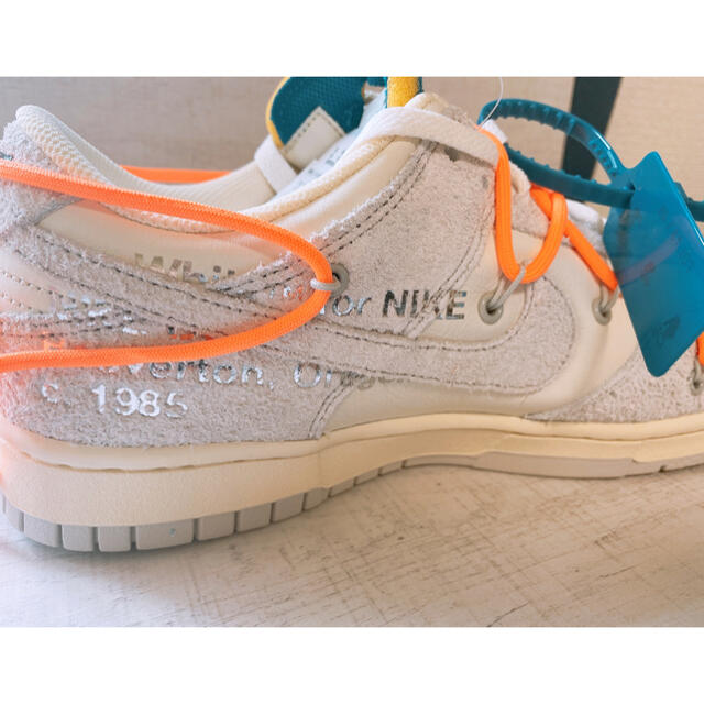 OFF-WHITE(オフホワイト)の✨期間限定✨NIKE ナイキ off-white ダンク LowThe 27cm メンズの靴/シューズ(スニーカー)の商品写真