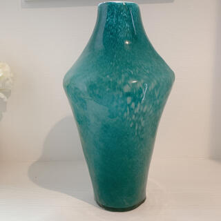 アンソロポロジー(Anthropologie)の⭐︎M様専用⭐︎アンソロポロジー　sunset 花瓶　ターコイズ(花瓶)
