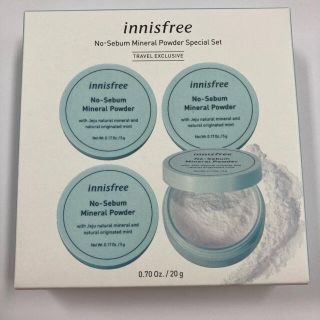 イニスフリー(Innisfree)のイニスフリー ノーセバム ミネラルパウダー 5g X 4個(フェイスパウダー)