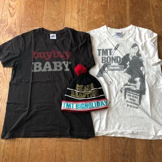 ティーエムティー(TMT)のTMT T-shirt ニット帽セット buy buy BABY キムタク(Tシャツ/カットソー(半袖/袖なし))