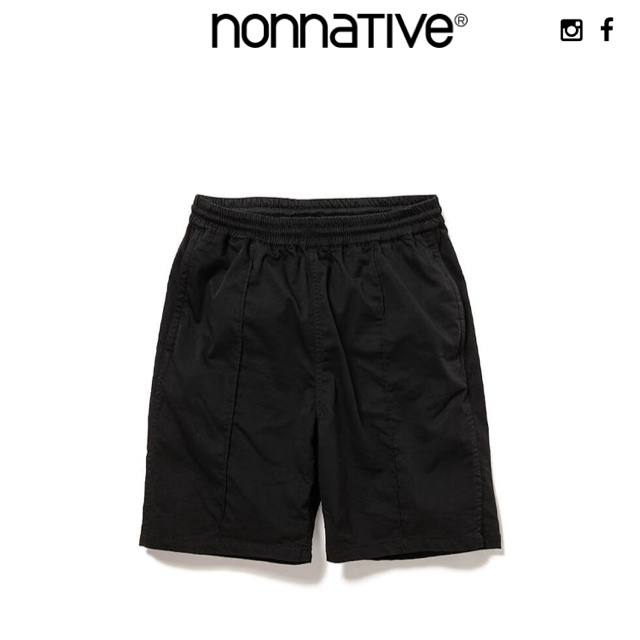 nonnative(ノンネイティブ)のノンネイティブ  OFFICER EASY SHORTS メンズのパンツ(ショートパンツ)の商品写真