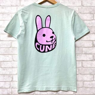 【匿名発送】CUNE  Tシャツ　ビックTウサギたくさん