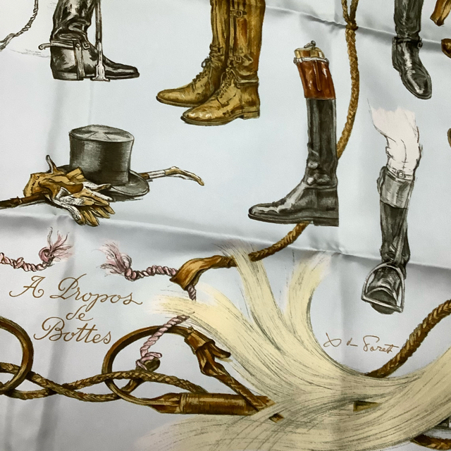 のため Hermes A propos de Bottesブーツ柄の通販 by ゆゆ's shop