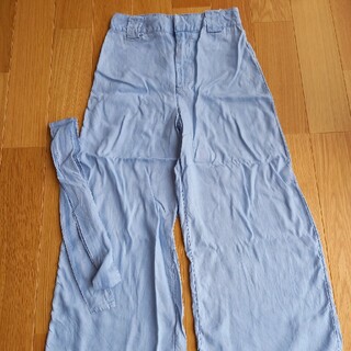 エイチアンドエム(H&M)のズボン　パンツ　ブーツカット風　約61cm～64cm ブルー　デニム風(その他)