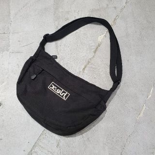 エックスガール(X-girl)のX-GIRL エックスガール ショルダー バッグ ボディバッグ bag ブラック(ショルダーバッグ)