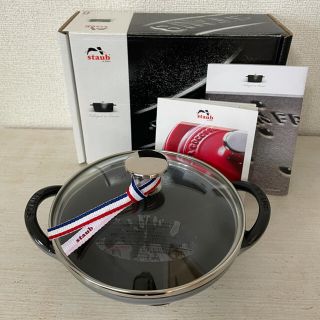 ストウブ(STAUB)のストウブ　ベビーウォック16cm グレー　(鍋/フライパン)