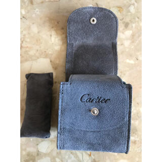 カルティエ(Cartier)のCartier 腕時計ケース 非売品　スウェード調素材(腕時計)