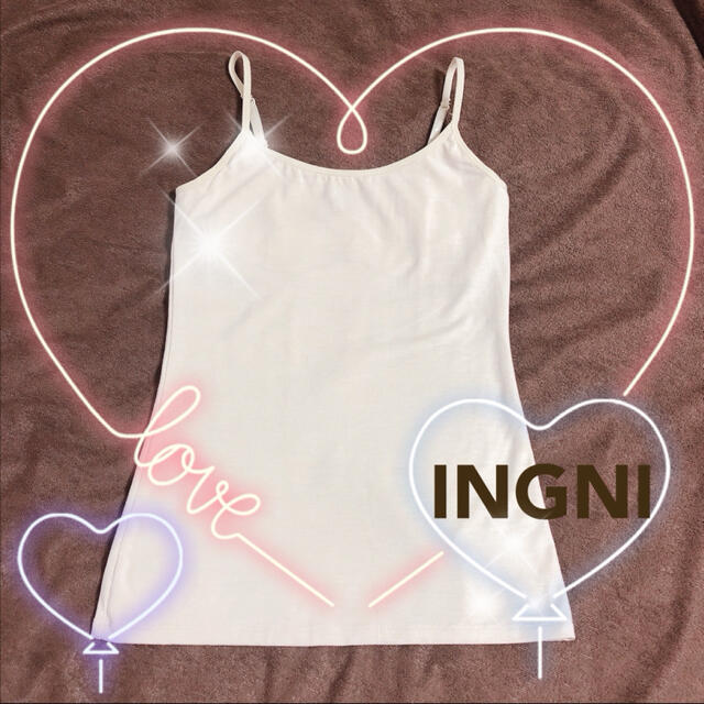 INGNI(イング)のパット入れ付き❤キャミソール レディースのトップス(キャミソール)の商品写真