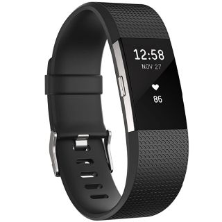 fitbit charge 2 ブラック(充電器3個 社外リストバンド)(その他)