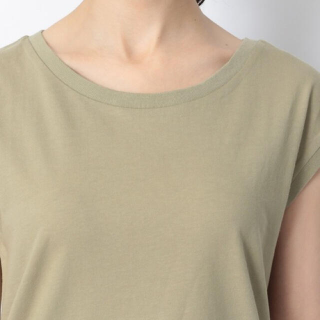 heather(ヘザー)の【最終価格】Heather   抗菌加工ノースリーブTシャツ レディースのトップス(Tシャツ(半袖/袖なし))の商品写真