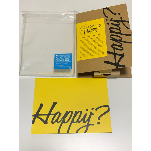 タレントグッズARASHI Are you Happy? 初回盤BluRay4枚組