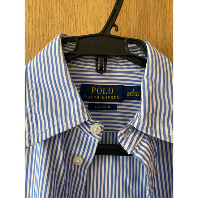 POLO RALPH LAUREN(ポロラルフローレン)のPOLO  ポロラルフローレン　シャツ　ストライプ レディースのトップス(シャツ/ブラウス(半袖/袖なし))の商品写真