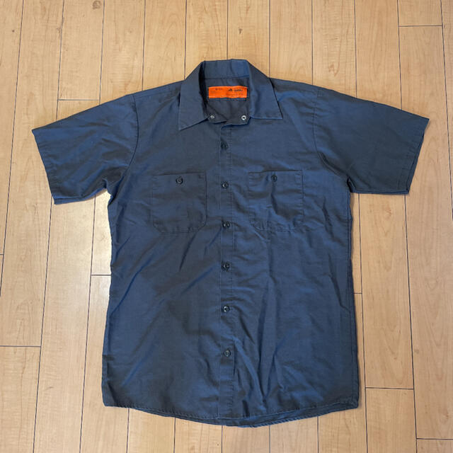 Dickies(ディッキーズ)の80s USA製 REDKAP レッドキャップ オーバーサイズ ワークシャツ メンズのトップス(シャツ)の商品写真