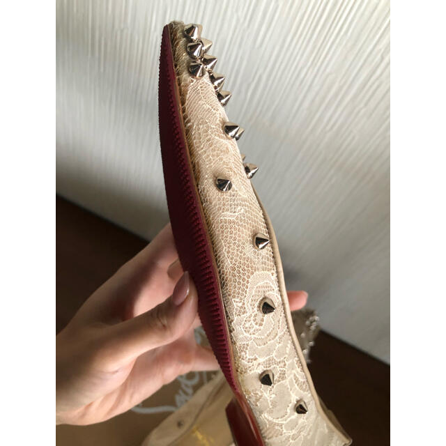 Christian Louboutin(クリスチャンルブタン) レースパンプス