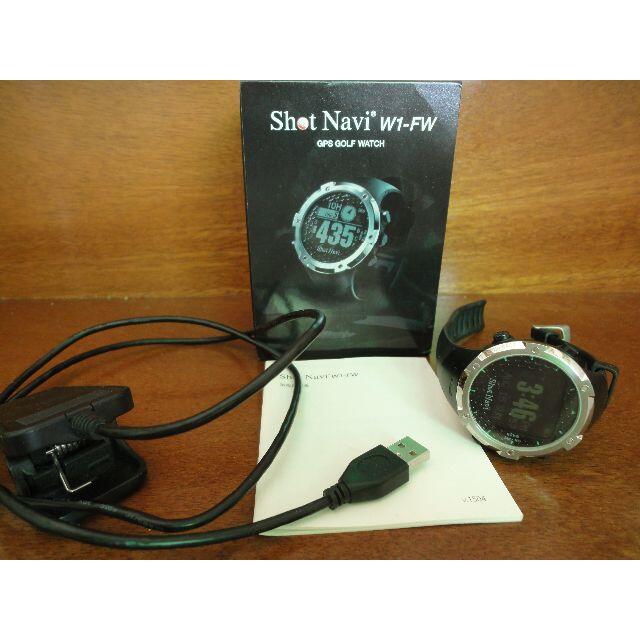ショットナビ Shot Navi W1-FW ブラック