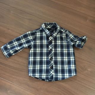 ベビーギャップ(babyGAP)のbabyGAP 80サイズ チェックシャツ(シャツ/カットソー)