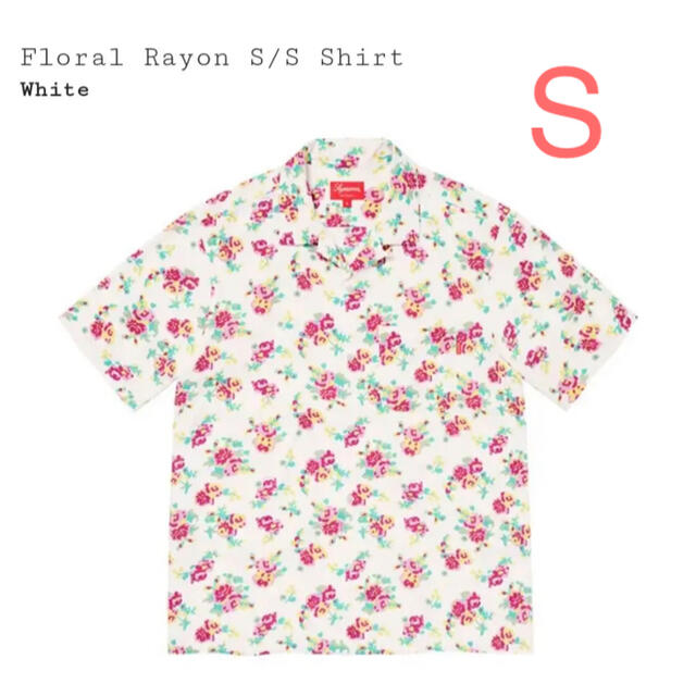 商品詳細Supreme Floral Rayon S/S Shirt 白 新品未着用 - シャツ