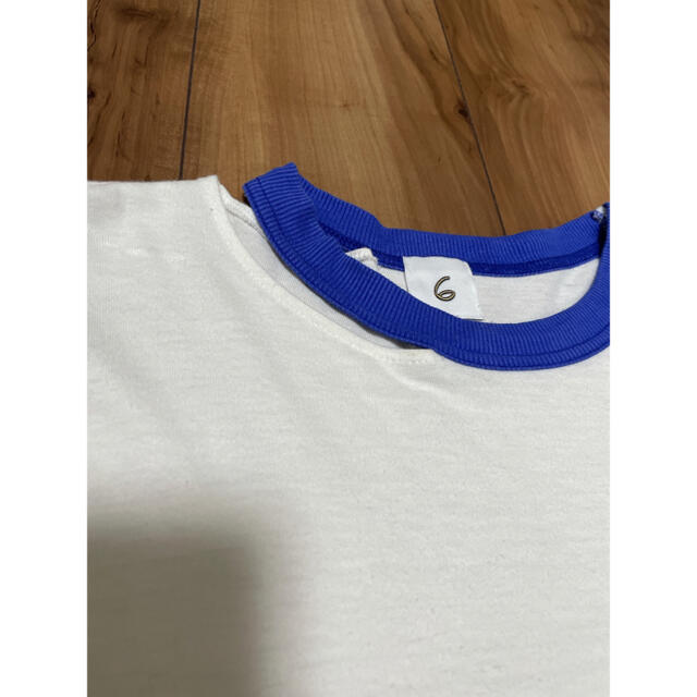 BEAUTY&YOUTH UNITED ARROWS(ビューティアンドユースユナイテッドアローズ)の6(ROKU)＞RINGER T-SHIRT/Tシャツ レディースのトップス(Tシャツ(半袖/袖なし))の商品写真