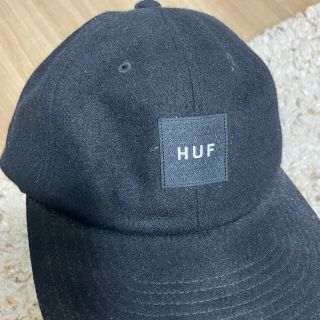 ハフ(HUF)のHUF キャップ　ブラック(キャップ)