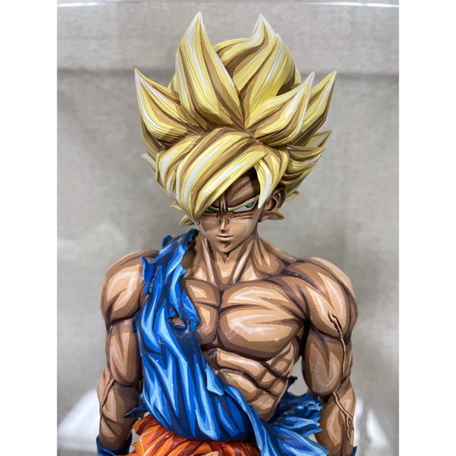 ドラゴンボール フィギュア リペイント品 SMSP 孫悟空 二次元彩色