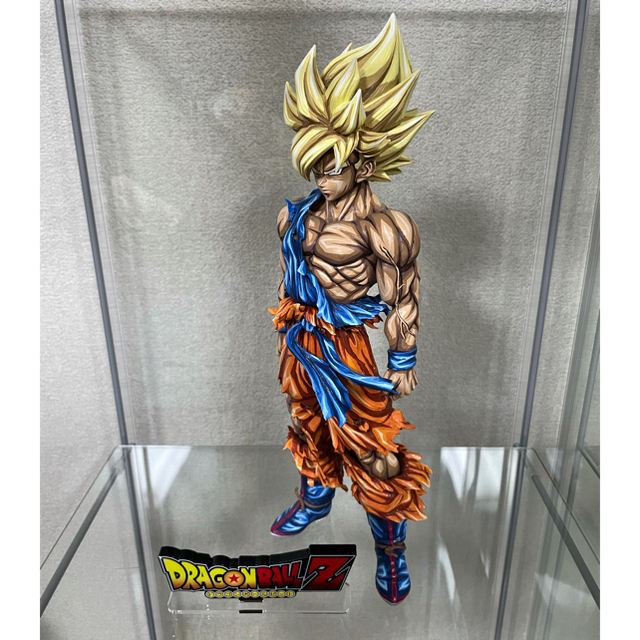 ドラゴンボール フィギュア リペイント品 SMSP 孫悟空 二次元彩色