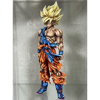 ドラゴンボール フィギュア リペイント品 SMSP 孫悟空 二次元彩色 ...