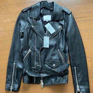 お値下げ☆3.1 phillip lim  レザージャケット　シルクライナー