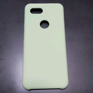 グーグルピクセル(Google Pixel)のPixel 3a カバー Silicone Jakcket 黄緑(Androidケース)