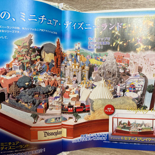 しゃりぴん様☆デアゴスティーニ マイディズニーランド ケース、冊子付