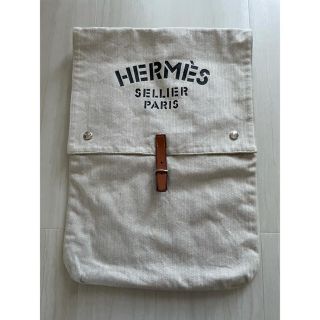 所々多少黄ばみありますHERMES エルメス　ヴィンテージ　バギーバゲッジ