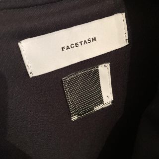 ファセッタズム FACETASM ノースリーブ デニム 変形デザイン アシメ